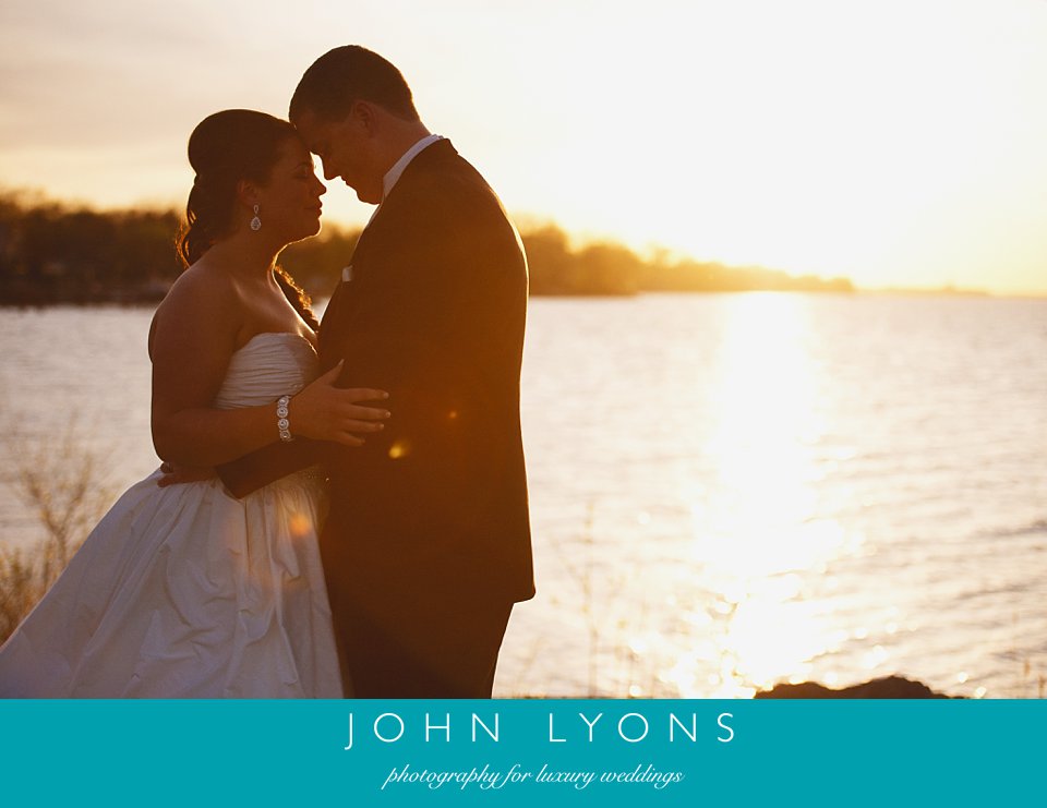 Windsor wedding photo at Beachgrove Golf Club