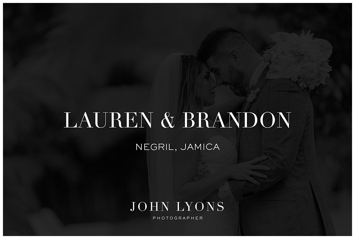 Destination Wedding Negril Jamaica