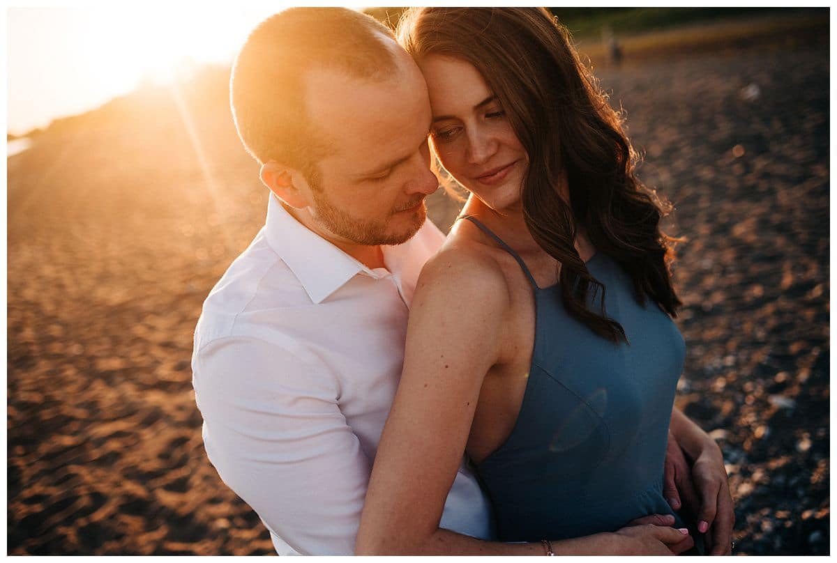 Beach Engagment Session in Chatham-Kent, Ontario