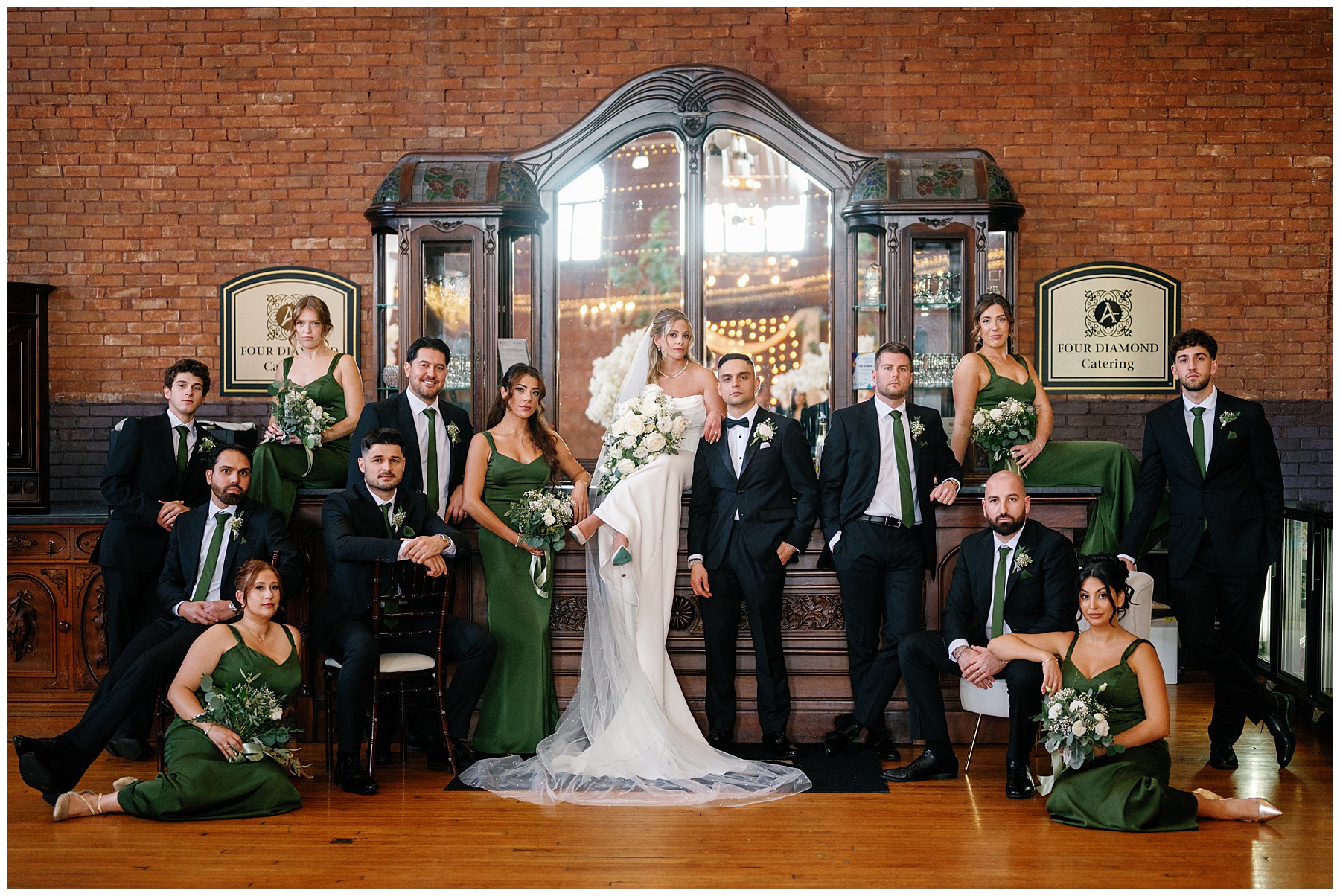 Chatham Armoury Wedding - Chatham, Ontario 22 Jenna and Isaac wedding at the Chatham Armoury — reception table details Chatham Ontario | John Lyons Photography