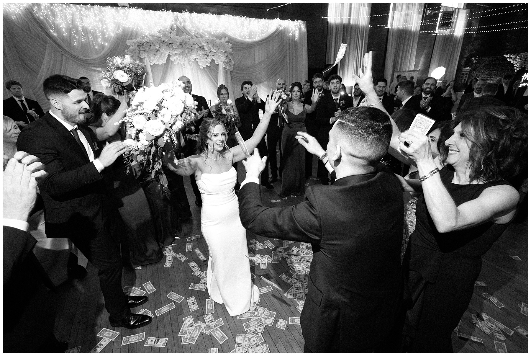 Chatham Armoury Wedding - Chatham, Ontario 26 Jenna and Isaac wedding at the Chatham Armoury — first dance inside the Chatham Armoury | John Lyons Photography